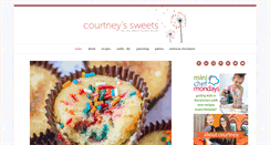 Desktop Screenshot of courtneyssweets.com